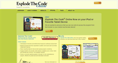 Desktop Screenshot of explodethecode.com